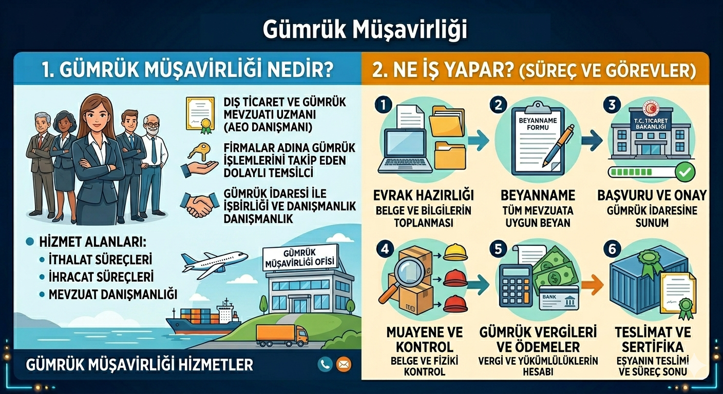 Gümrük Müşavirliği Nedir? Ne İş Yapar? (2026 Güncel ve Detaylı Rehber)